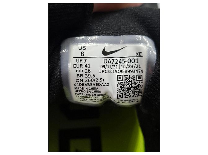 Sneakers Nike Air Zoom Vomero 16 in nylon nero - vista 21