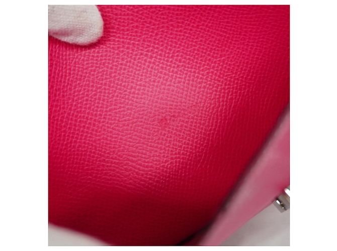 Hermès Cartera Larga Constance Hermes en Rosa Tyrien - vista 13