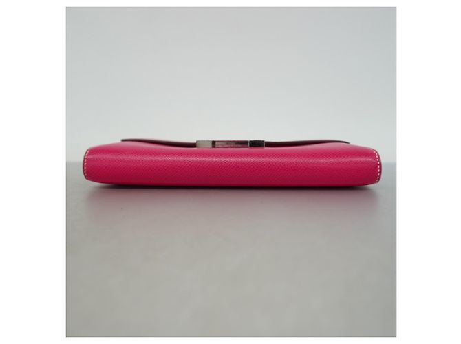 Hermès Cartera Larga Constance Hermes en Rosa Tyrien - vista 2
