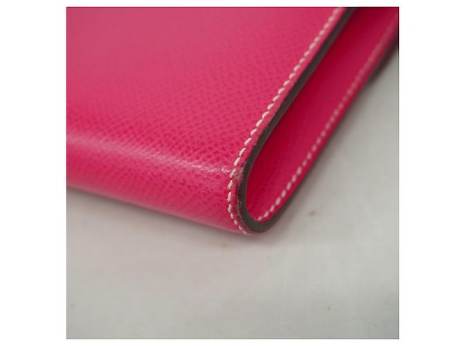 Hermès Cartera Larga Constance Hermes en Rosa Tyrien - vista 5