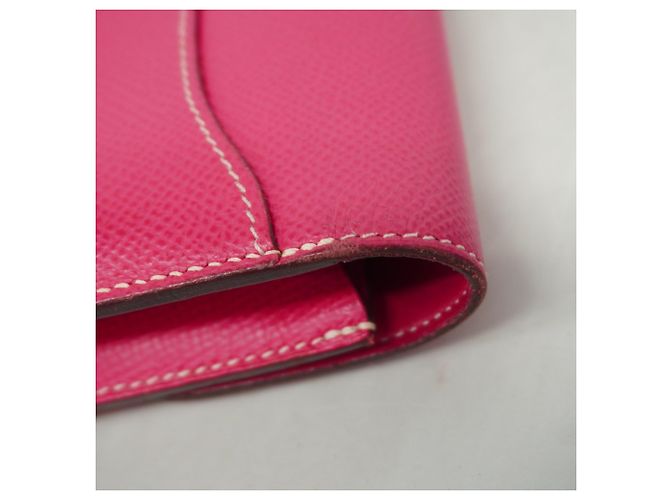 Hermès Cartera Larga Constance Hermes en Rosa Tyrien - vista 6