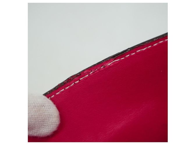 Hermès Cartera Larga Constance Hermes en Rosa Tyrien - vista 8