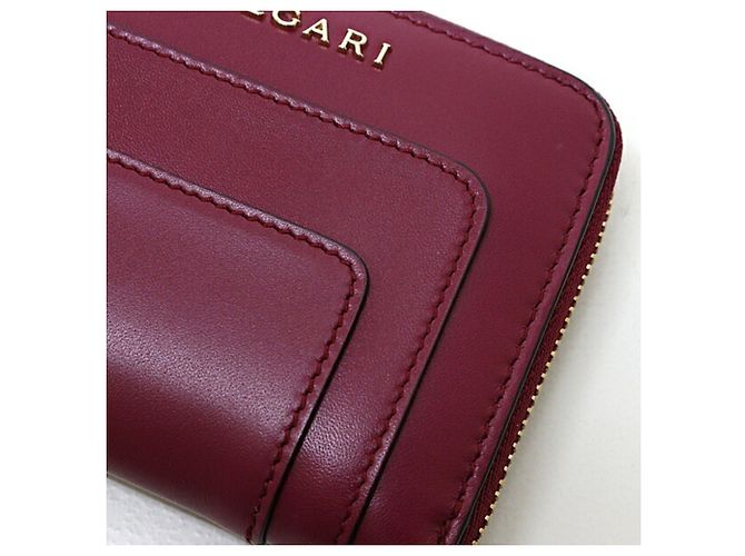 Bulgari Monedero Serpenti Bvlgari en rojo vino - vista 6