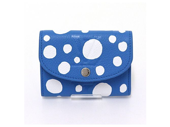 Billetera Louis Vuitton Yayoi Kusama Azul claro - vista 2
