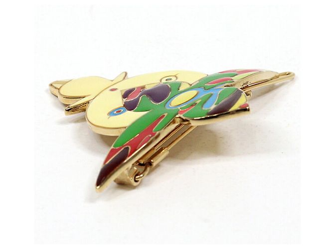 Fermaglio per capelli Louis Vuitton - Collaborazione con Takashi Murakami Multicolore D'oro - vista 6