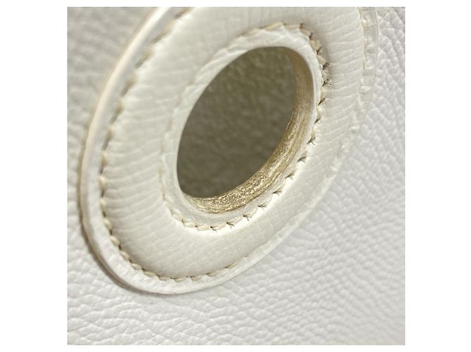 Hermès Borsa a Spalla Hermes Vespa PM Veau Epsom Bianco J Stamp Donne - vista 15