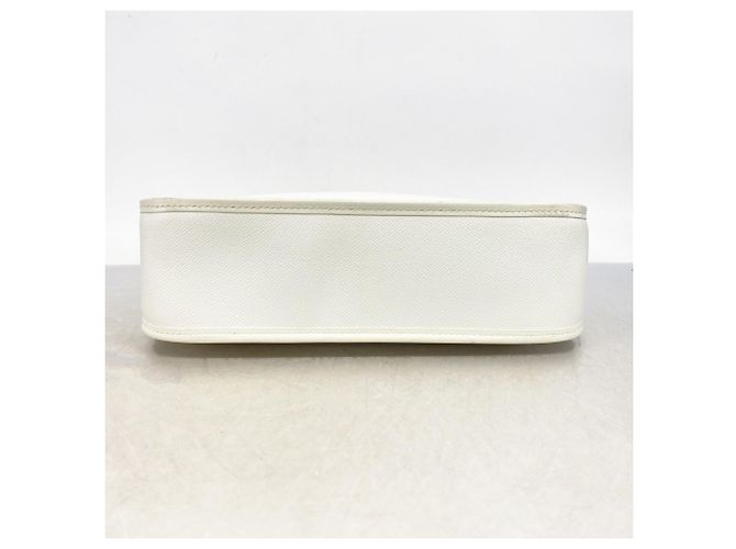 Hermès Borsa a Spalla Hermes Vespa PM Veau Epsom Bianco J Stamp Donne - vista 3