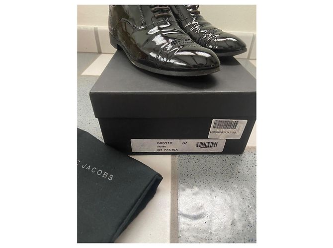 Marc by Marc Jacobs Lacklederschuhe Schwarz - Ansicht 6