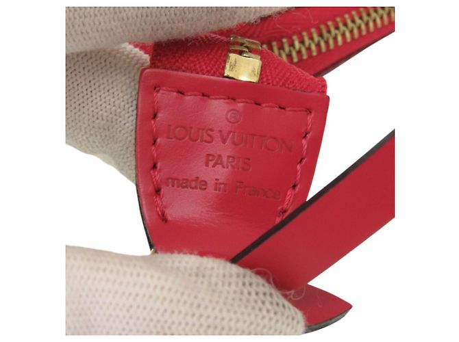 Pochette Accessorio Epi Louis Vuitton Rosso - vista 8