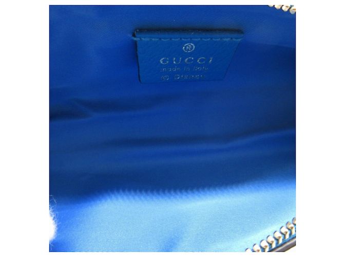 Trousse à crayons Gucci GG Supreme Donald Duck Bleu Beige - vue 6