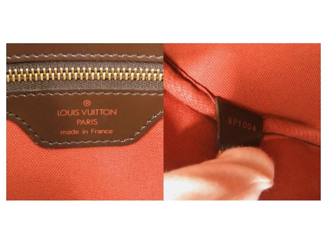 Borsa a mano Nolita Damier Louis Vuitton Marrone - vista 11