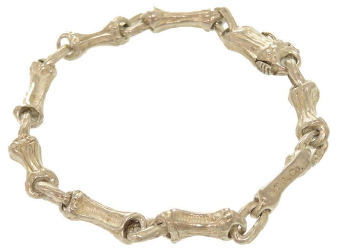 Tiffany & Co Bracciale charm in argento 925 con motivo bamboo Tiffany - vista 3