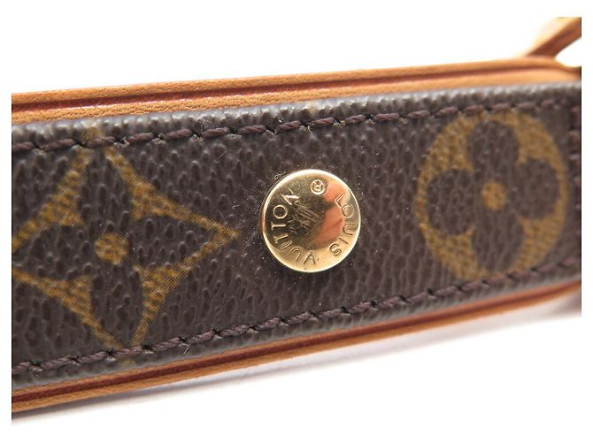 COLLARE PER CANE LOUIS VUITTON BAXTER GM M58070 IN CANVAS MONOGRAMMA Marrone - vista 12