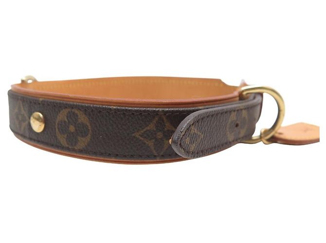 COLLARE PER CANE LOUIS VUITTON BAXTER GM M58070 IN CANVAS MONOGRAMMA Marrone - vista 4