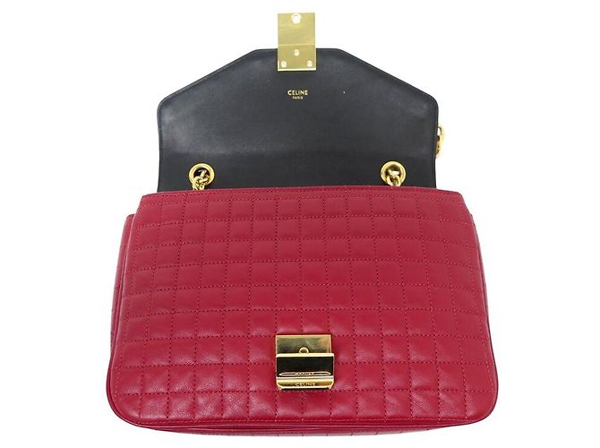 Céline NUOVA BORSA CELINE C BAG 187253 IN PELLE BICOLOR CON TRACOLLA - vista 10