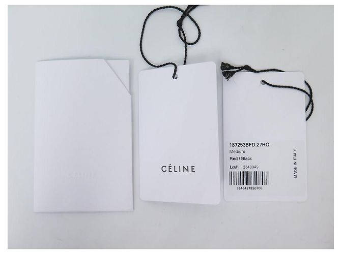 Céline NUOVA BORSA CELINE C BAG 187253 IN PELLE BICOLOR CON TRACOLLA - vista 16