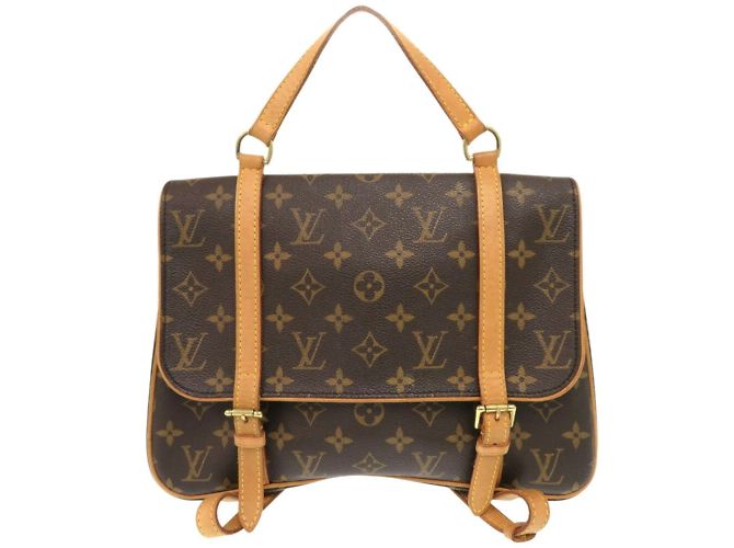 Louis Vuitton Monogram Brown Backpack - view 2
