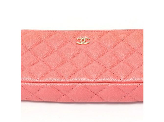 Chanel Matelasse Chain Wallet Shoulder Bag Pink - view 4