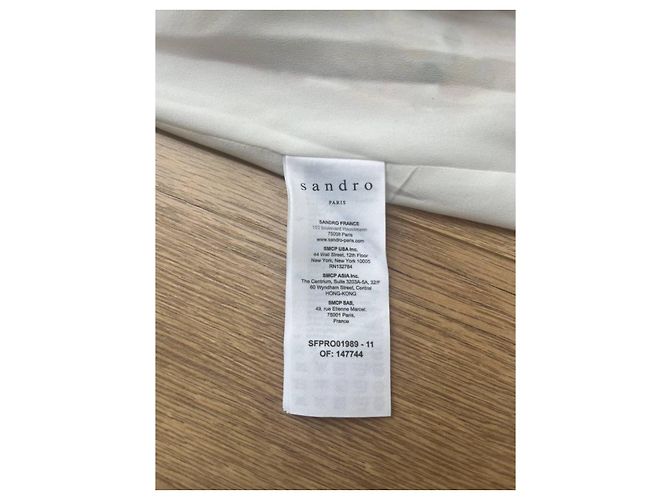 Sandro Kleid Orange Viscose Mehrfarben - Ansicht 13