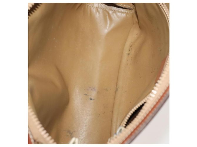 Céline CELINE Macadam Canvas Hand Clutch Bag, PVC-Leder, 5 Sets, Braun Beige, Authentisch ki5555 - Ansicht 22