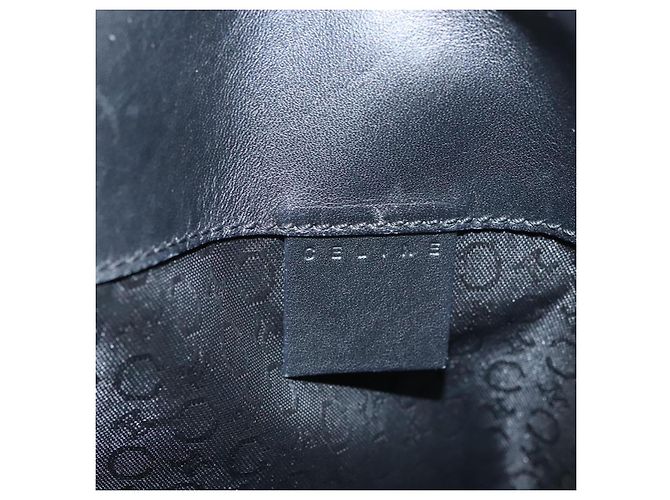 Céline Celine C Macadam Canvas Handtasche Schwarz Silber Authentisch bs24420 - Ansicht 17