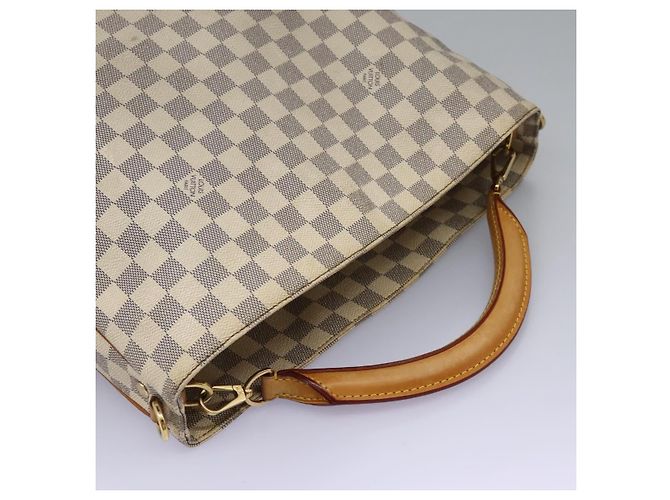 LOUIS VUITTON Borsa a Spalla Damier Azur Sophie 2way N41216 LV Auth MY482 - vista 6