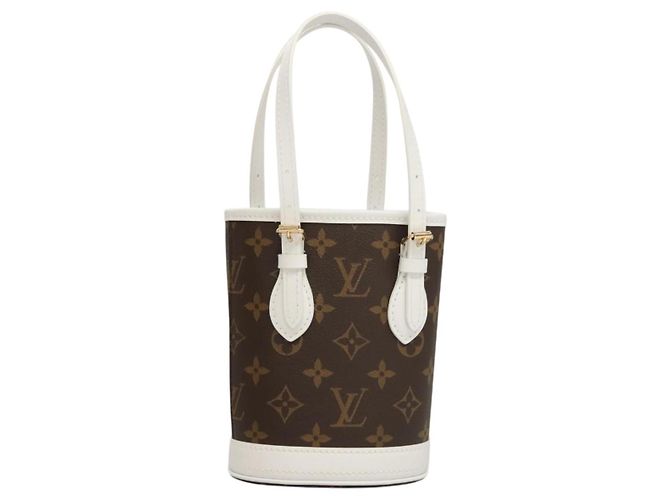 LOUIS VUITTON Borsa a Spalla Nano Bucket Monogram M81489 LV Auth 117144SM Monogramma - vista 2