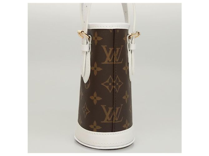 LOUIS VUITTON Borsa a Spalla Nano Bucket Monogram M81489 LV Auth 117144SM Monogramma - vista 3