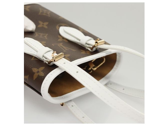 LOUIS VUITTON Borsa a Spalla Nano Bucket Monogram M81489 LV Auth 117144SM Monogramma - vista 6