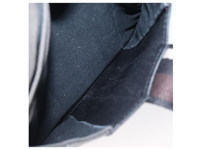 Troca Hermès HERMES Borsa Tote Orizzontale MM Canvas Nera Auth bs24178 Nero - vista 20