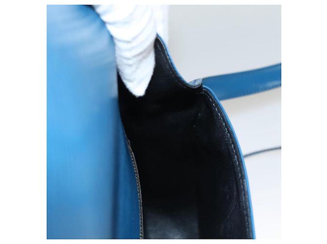 LOUIS VUITTON Borsa a Spalla Epi Saint Cloud GM Blu Toledo M52195 LV Auth 117532 - vista 23