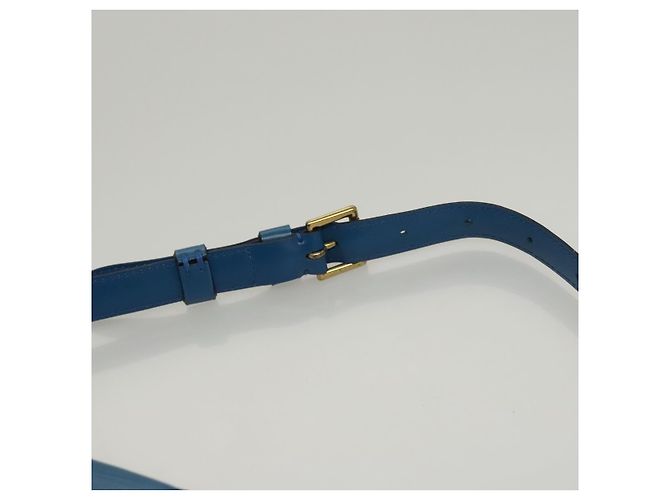 LOUIS VUITTON Borsa a Spalla Epi Saint Cloud GM Blu Toledo M52195 LV Auth 117532 - vista 8
