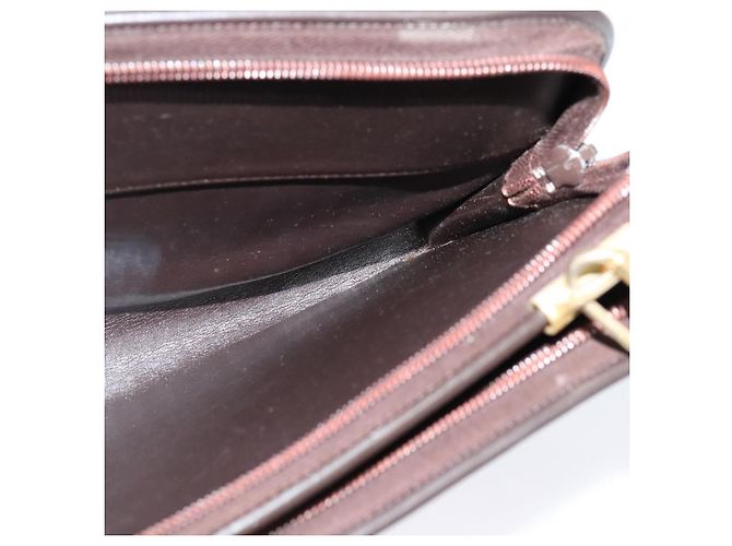 Borsa a spalla in tela Trotter Christian Dior marrone oro Auth BA1136 D'oro - vista 19
