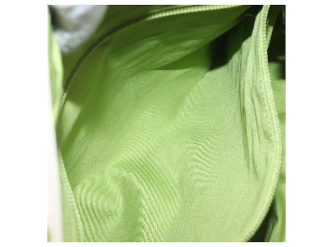Borsa a Spalla Salvatore Ferragamo Vinile Bianco Auth bs24291 - vista 20