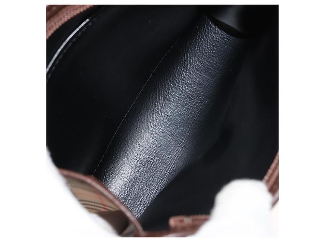 Autre Marque Burberrys Nova Check Accessoire Tasche aus Canvas Beige Auth yk17888 - Ansicht 10
