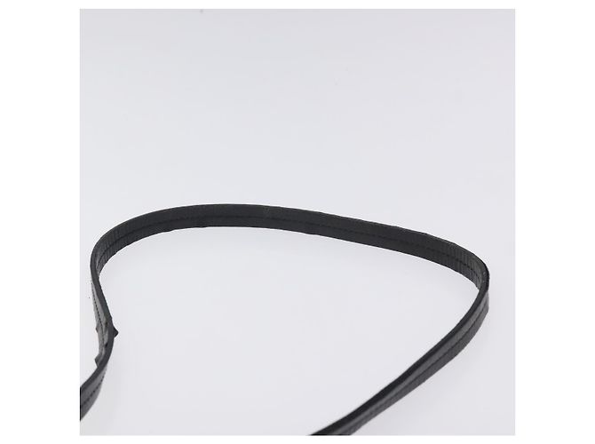 Borsa a spalla PRADA in nylon nero argento autentica bs24328 - vista 14