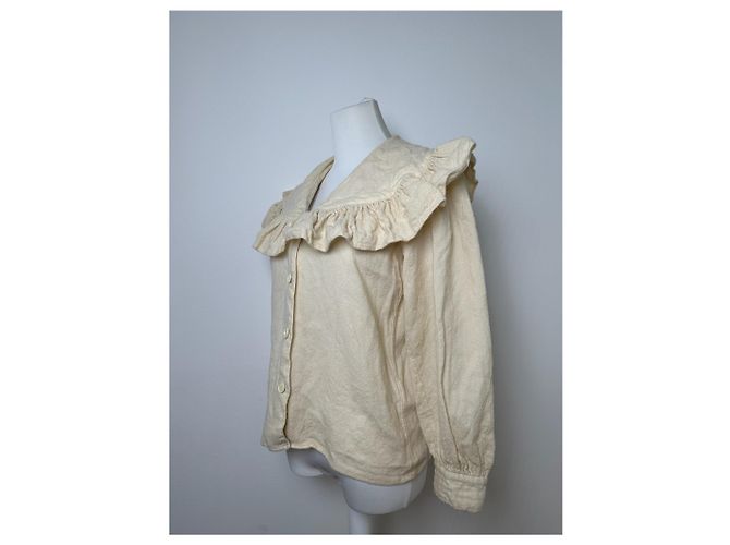 Vintage Yves Saint Laurent Wollpullover beige - Ansicht 7
