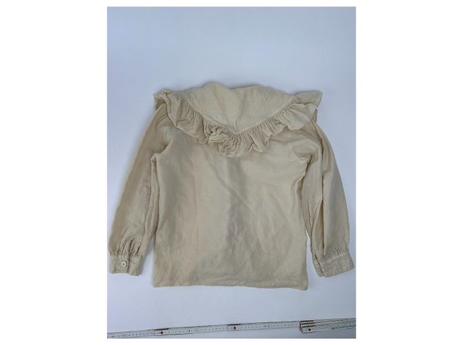 Vintage Yves Saint Laurent Wollpullover beige - Ansicht 8