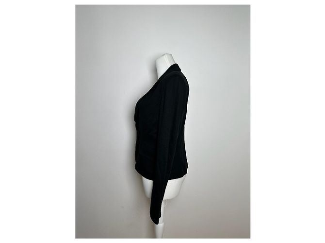 Blazer vintage Courreges nero - vista 2