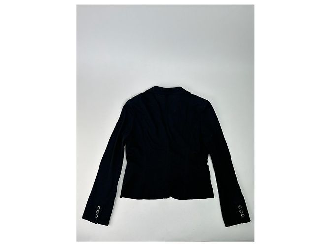Blazer vintage Courreges nero - vista 7