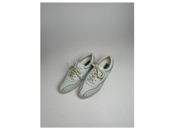 Sneaker Vintage Balenciaga Bianchi Bianco - vista 4