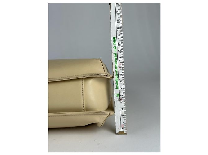 Vintage Givenchy Ledertasche beige - Ansicht 10