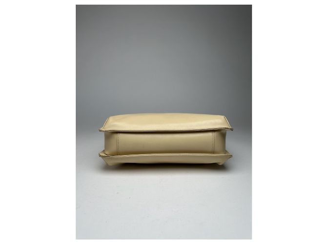 Vintage Givenchy Ledertasche beige - Ansicht 11