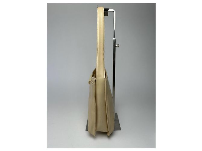 Vintage Givenchy Ledertasche beige - Ansicht 3