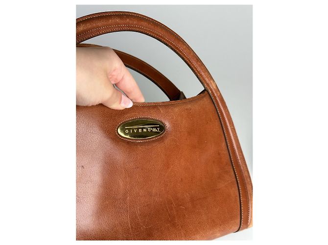 Vintage Givenchy Antigona Ledertasche braun - Ansicht 4