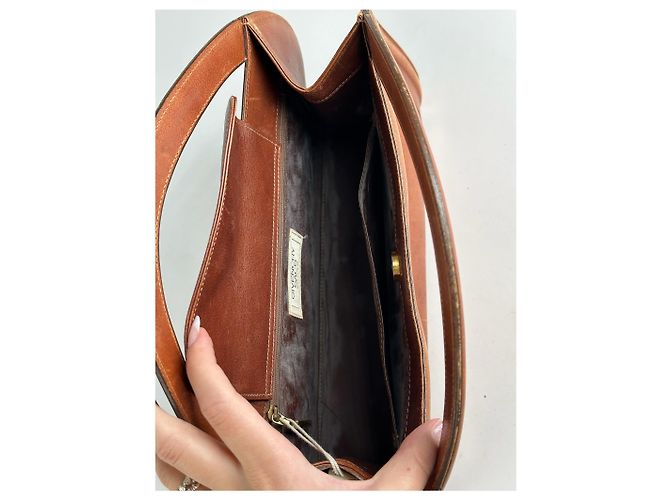 Vintage Givenchy Antigona Ledertasche braun - Ansicht 5