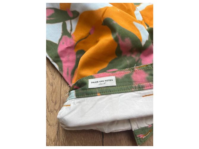 Pantalones Dries van Noten Multicolor Naranja - vista 10