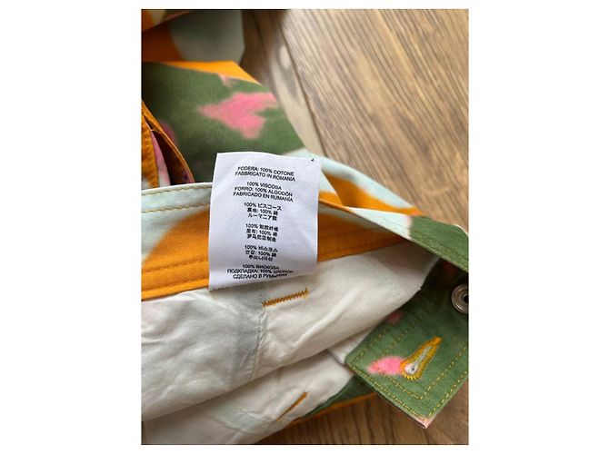 Pantalones Dries van Noten Multicolor Naranja - vista 12