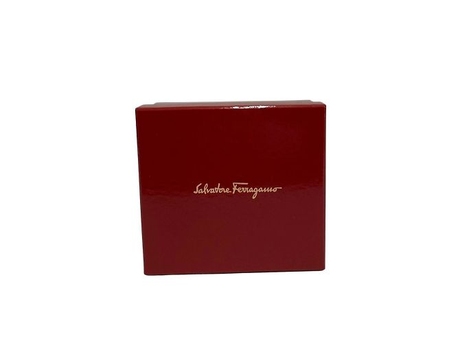 Leder Bifold-Geldbörse mit Gancini-Hardware von Salvatore Ferragamo - Ansicht 10
