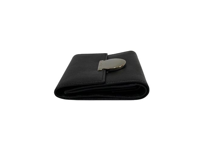 Leder Bifold-Geldbörse mit Gancini-Hardware von Salvatore Ferragamo - Ansicht 4